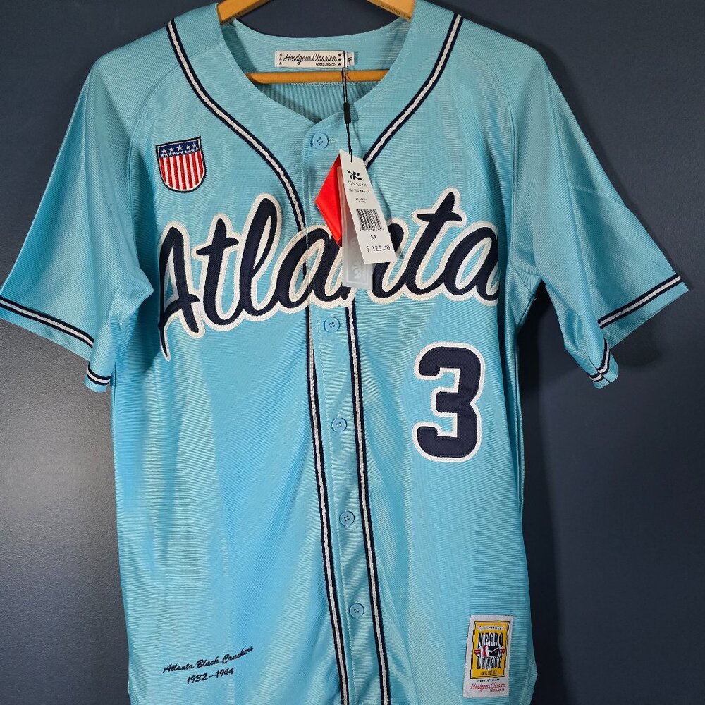 Share Atlanta Headgear Classics Negro League Baseball Jersey Men’s M Heavyweight